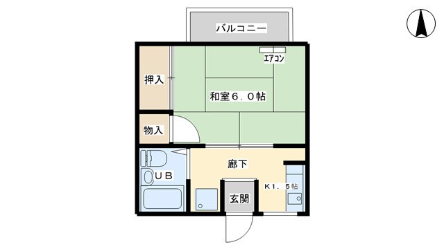 物件間取画像
