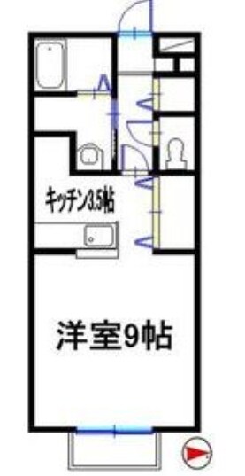 広畑駅 徒歩8分 1階の物件間取画像