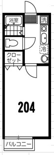 エトランス東洋高前の物件間取画像