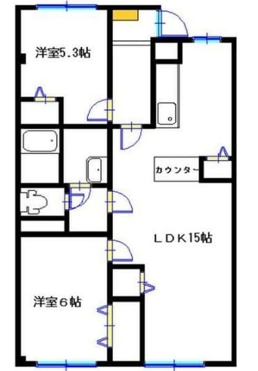 メゾン平田の物件間取画像