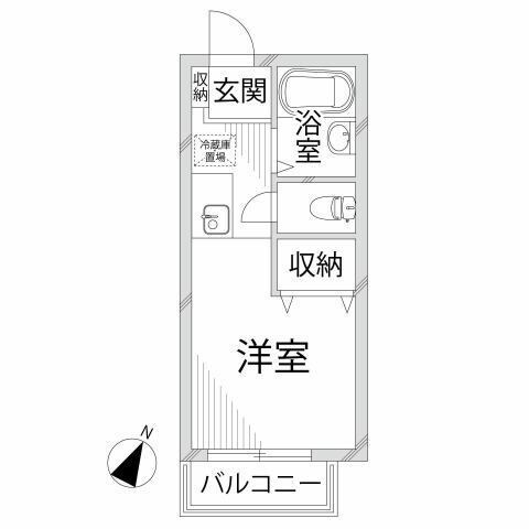 ソレイユ井ノ口の物件間取画像