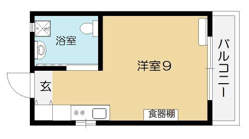 三原あけぼの館の物件間取画像