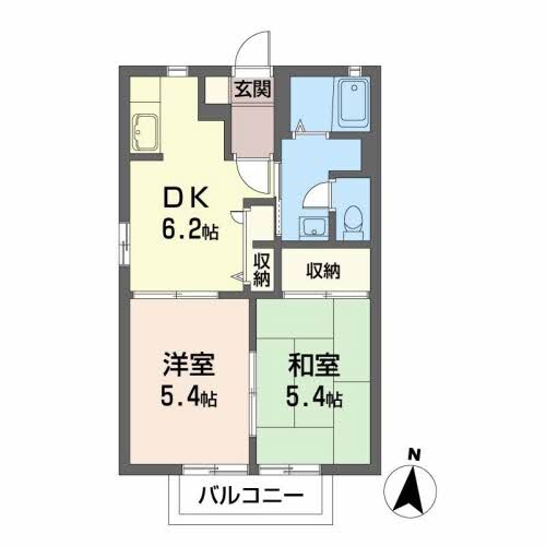 エトワーレ丸子の物件間取画像