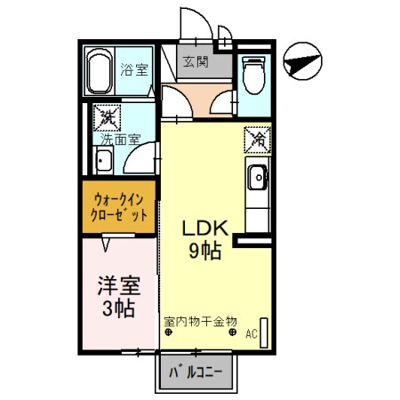 物件間取画像