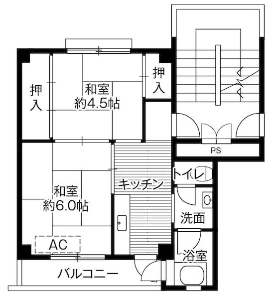 物件間取画像