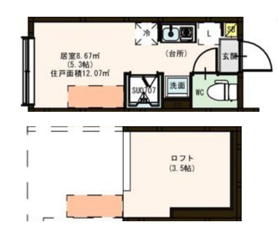 赤羽駅 徒歩11分 1階の物件間取画像