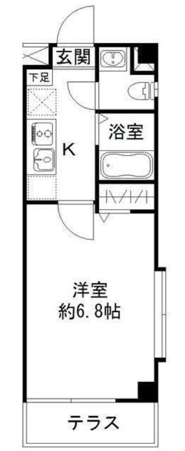 AZUメゾン西荻窪の物件間取画像