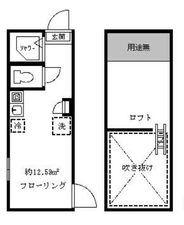 フェリス落合の物件間取画像