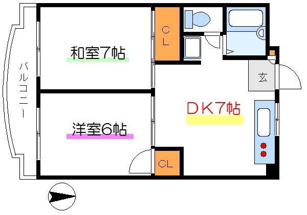 行徳駅 徒歩13分 3階の物件間取画像