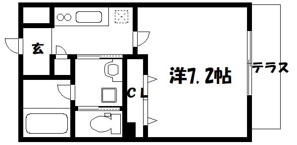 カオルテの物件間取画像