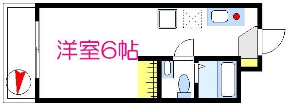 浦安駅 徒歩8分 3階の物件間取画像