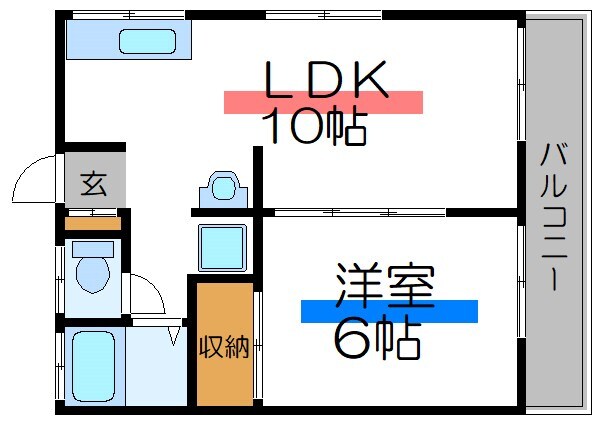 グリーンハウスの物件間取画像