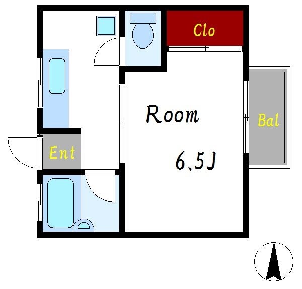 葛西駅 徒歩14分 2階の物件間取画像