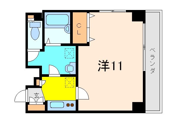 葛西駅 徒歩8分 8階の物件間取画像