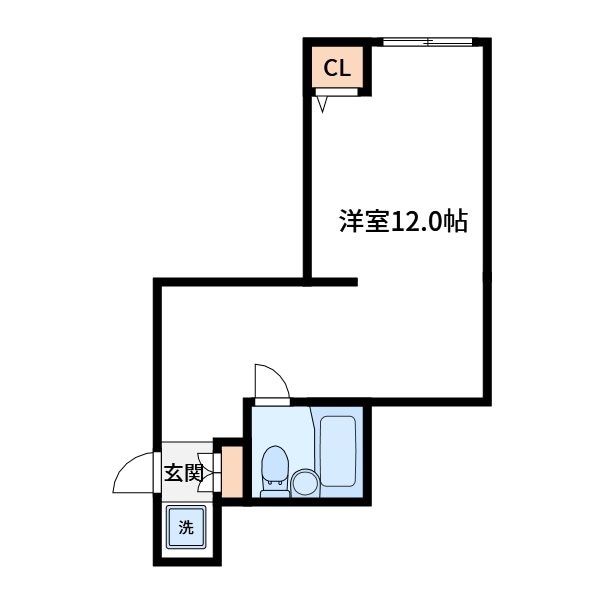 白岩荘の物件間取画像