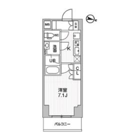 千住大橋駅 徒歩1分 4階の物件間取画像