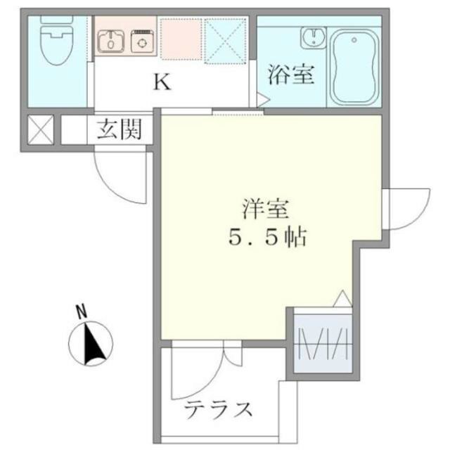 北千住駅 徒歩4分 3階の物件間取画像