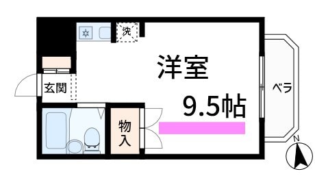 北千住駅 徒歩14分 2階の物件間取画像