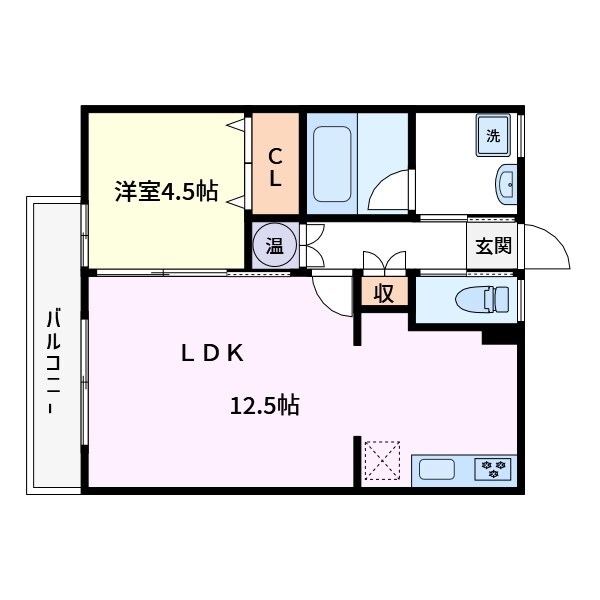 竹ノ塚駅 徒歩14分 1階の物件間取画像