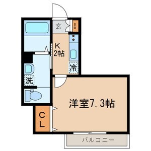 三ノ輪駅 徒歩4分 3階の物件間取画像