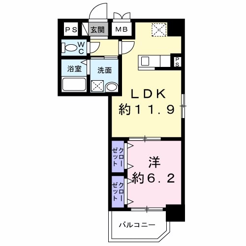 三ノ輪駅 徒歩4分 9階の物件間取画像