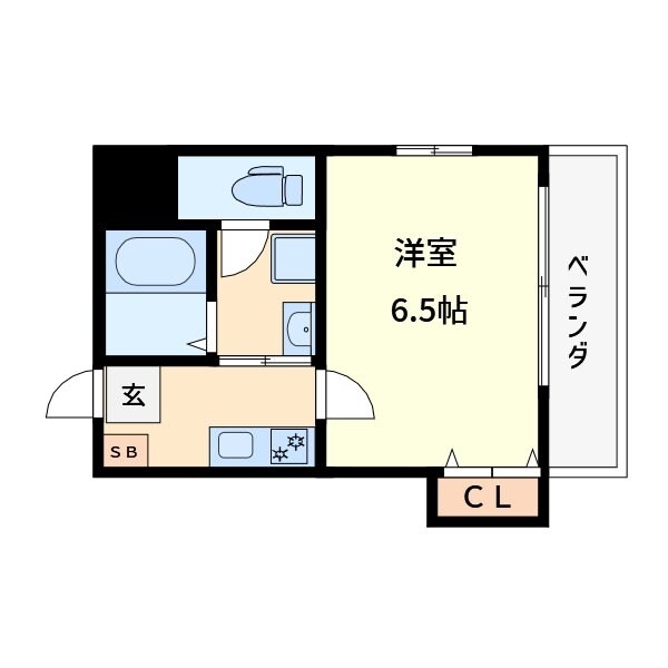 北千住駅 徒歩17分 1階の物件間取画像