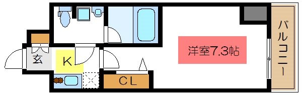 ラフィスタ新小岩の物件間取画像