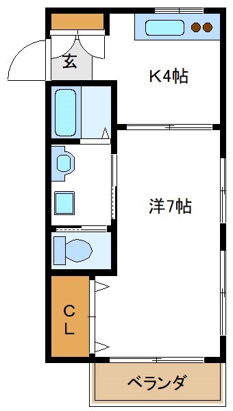 斉藤マンションの物件間取画像