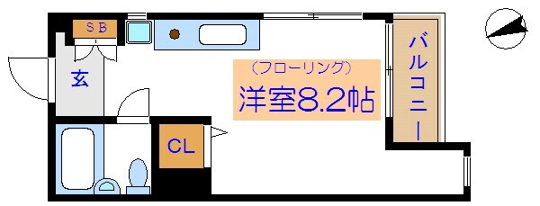 ウパーラアルトポンテの物件間取画像