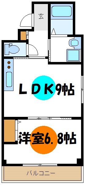 リリウムの物件間取画像