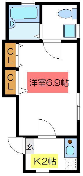 ライティングハウス小岩の物件間取画像