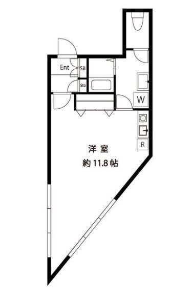 TRINITYの物件間取画像