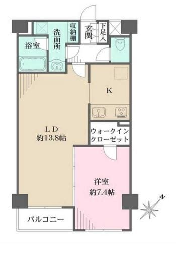 堀切菖蒲園駅 徒歩10分 4階の物件間取画像