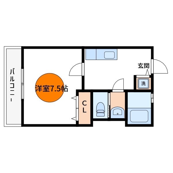 フェアリースターの物件間取画像