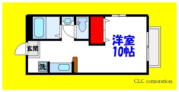 エステートタイム２の物件間取画像