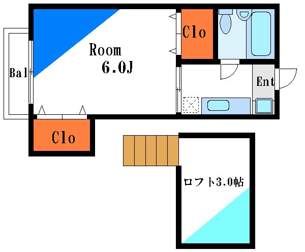 コーポENJUの物件間取画像