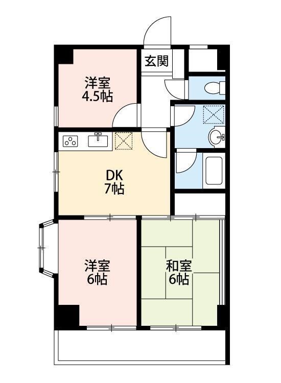 スライヴ21の物件間取画像