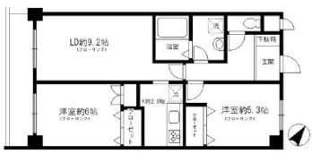 西葛西駅 徒歩12分 2階の物件間取画像