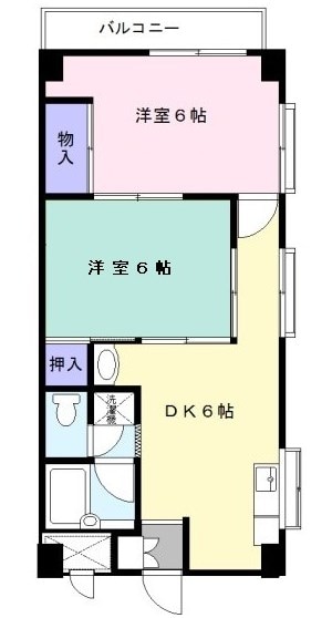 行徳駅 徒歩6分 1階の物件間取画像