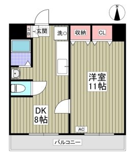 西葛西駅 徒歩14分 1階の物件間取画像