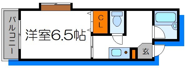 葛西駅 徒歩6分 3階の物件間取画像