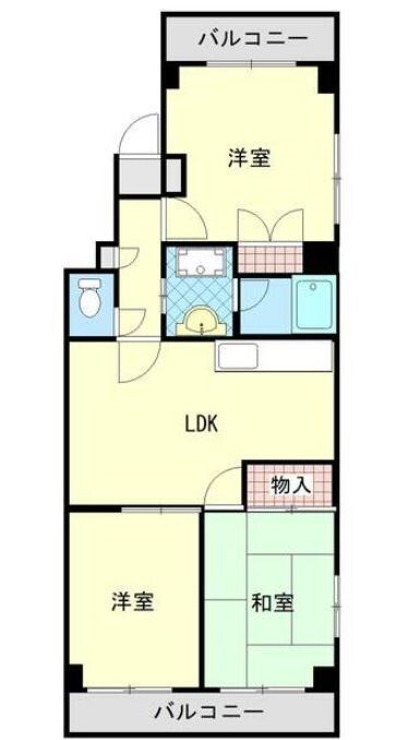 葛西駅 徒歩10分 4階の物件間取画像