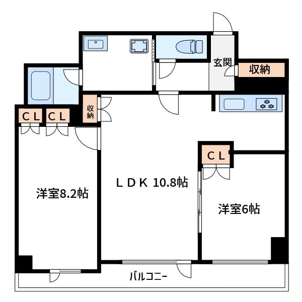 浦安駅 徒歩18分 3階の物件間取画像