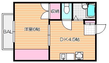 メゾンプレミネンスの物件間取画像