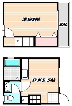 浦安駅 徒歩14分 1-2階の物件間取画像