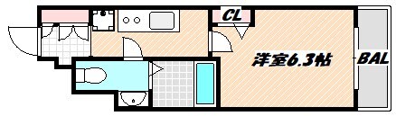 南行徳駅 徒歩3分 6階の物件間取画像