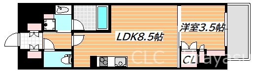 浦安駅 徒歩4分 4階の物件間取画像