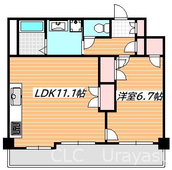 浦安駅 徒歩18分 4階の物件間取画像