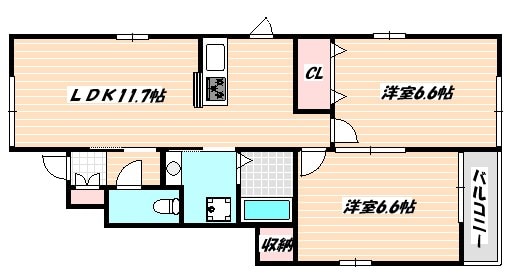 妙典駅 徒歩7分 1階の物件間取画像