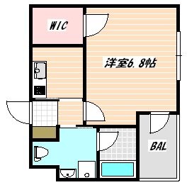 西船橋駅 徒歩9分 2階の物件間取画像